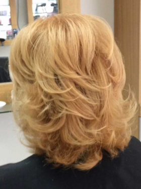 Layered Medium Length Bob