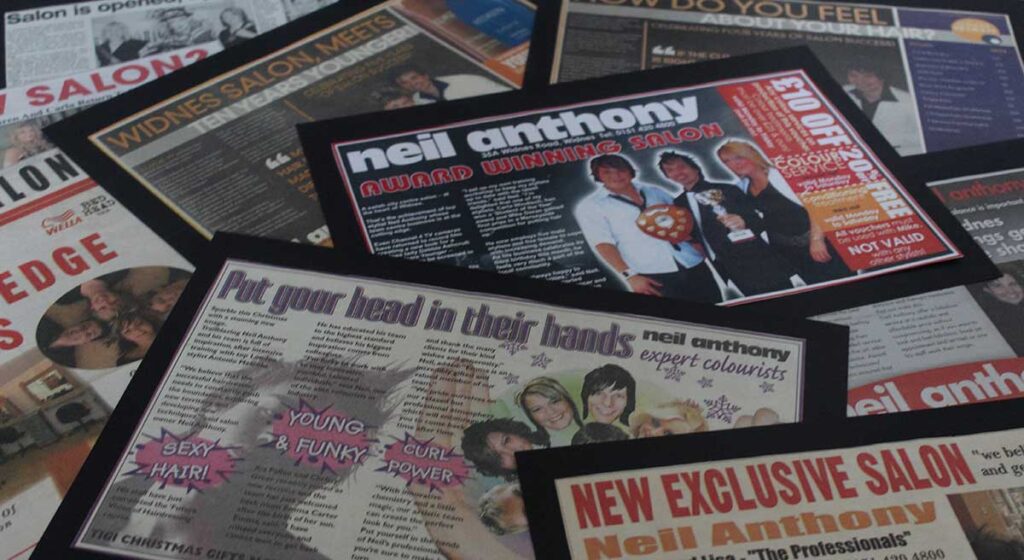 Neil Anthony Press Cuttings